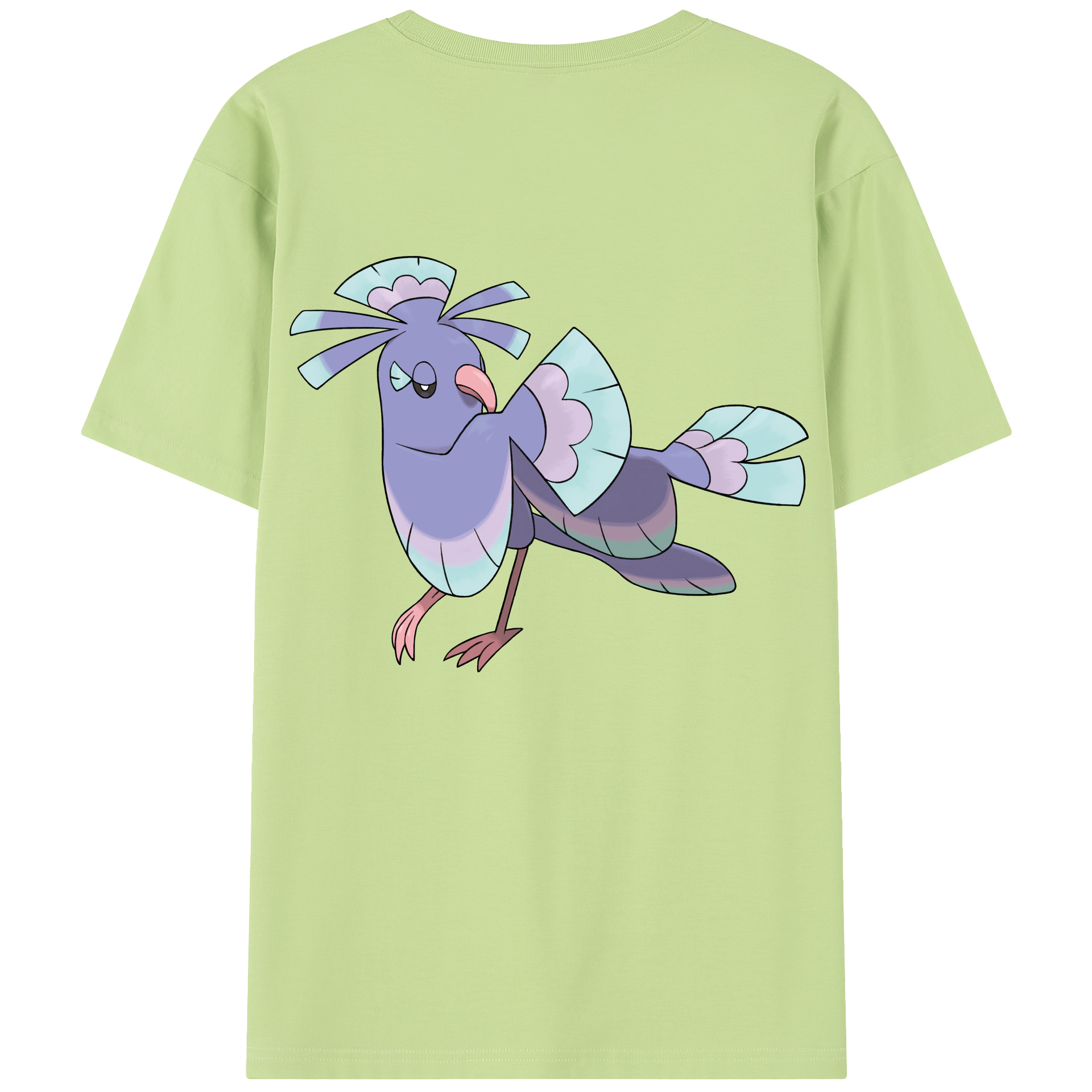 （画像用） ポケットモンスター Pokémon 綿100％半袖Tシャツ（背面プリント）